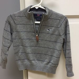 Boys 2T Vineyard Vines 1/4 zip sweater